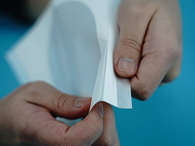 Cerrahi Örtüler için Delikli PET Çift Taraflı Bant